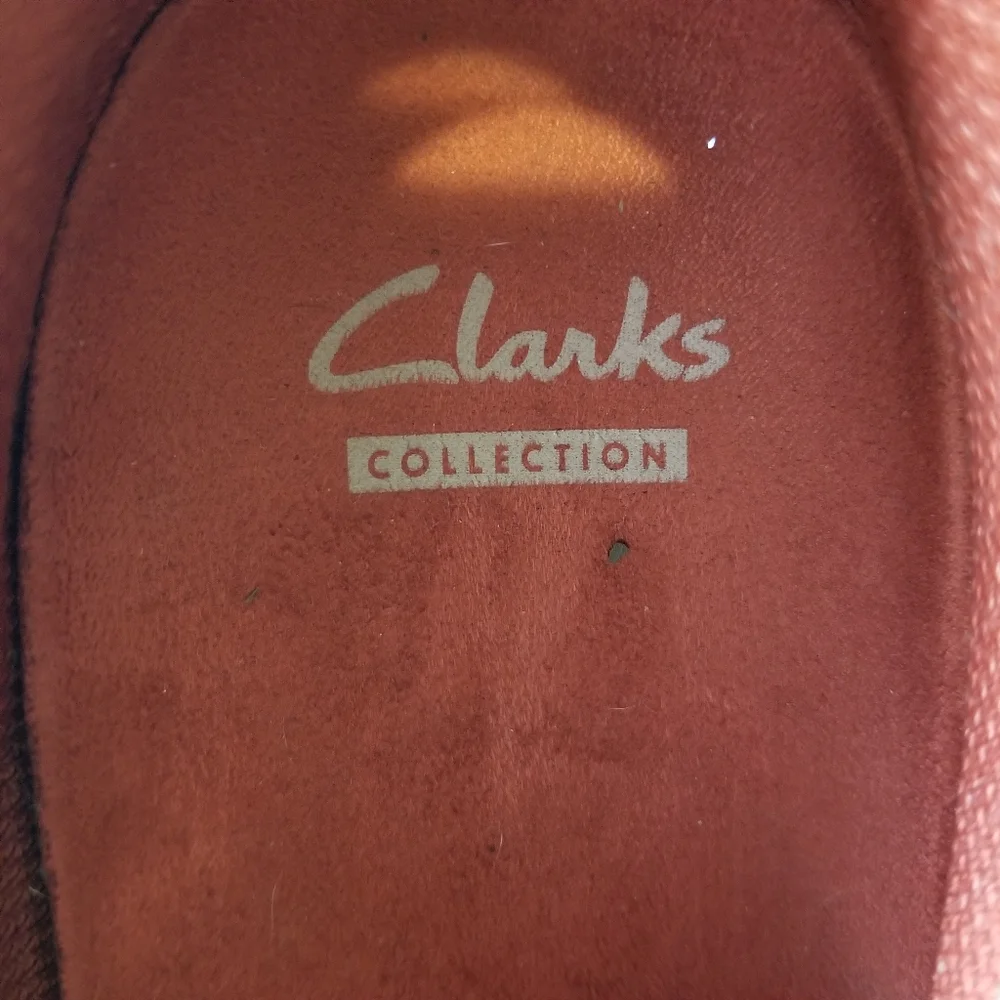 Clarks Collection Canvas Slip On Comfort Deck Boat Beach Loafer Shoes